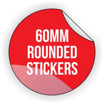 Round Vinyl Sticker 60mm x 60mm
